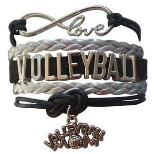 Volleyball Bracelet , Girls Volleyball Jewelry